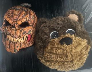 Two Halloween masks for sale