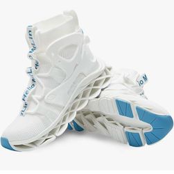 Hello MrLin Men's Running Shoes Non Slip Athletic Tennis Walking Blade Type Sneakers Hip Hop(Size 9.5 to 10)