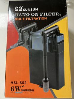 Aquarium Filter. Up To 20g Tanks