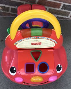 Ride On And Push Toy