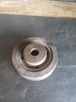 Subaru crank pulley