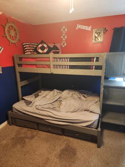 Bunk beds with accessories