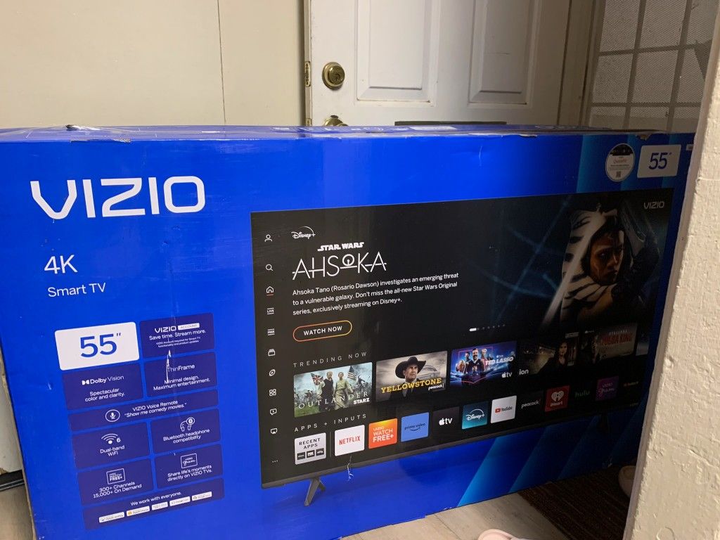 VIZIO 55” Class 4K UHD LED HDR Smart TV