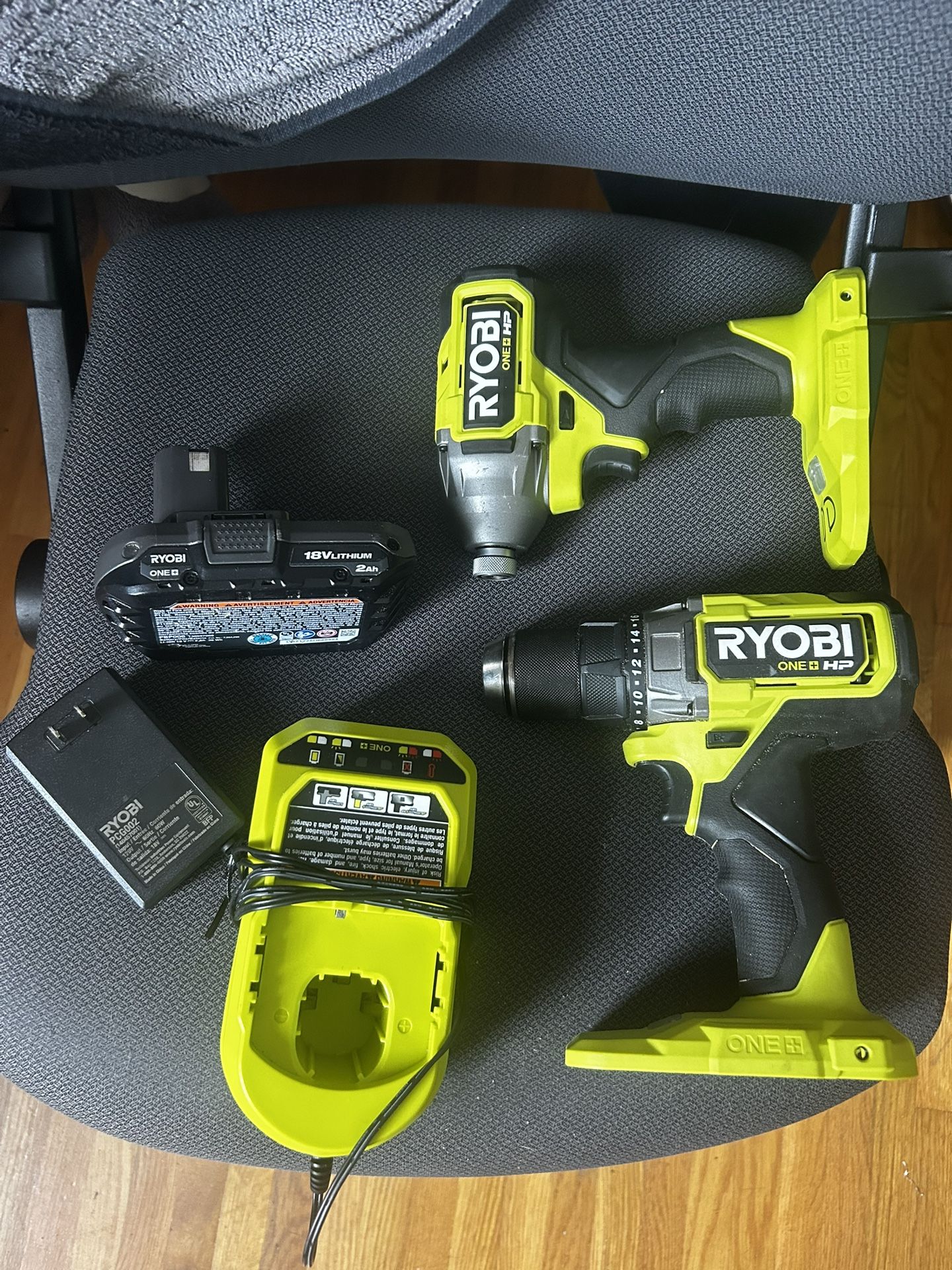 Ryobi One+ HP Cordless / Brushless Drill Set