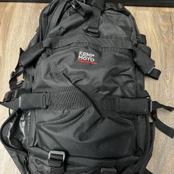 KEMIMOTO Motorcycle Helmet Backpack Bag for Men with USB Charging Port, Waterproof, Rechargeable Large Capacity Riding Backpack, 37L