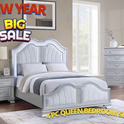 4 Pc Queen Bedroom Set 