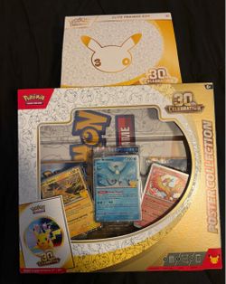 Pokémon 30th Celebration Elite Trainer Box & Poster Collection
