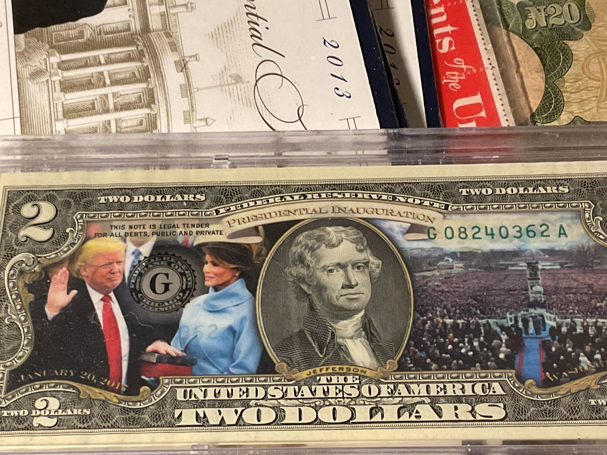 Vintage Trump Dollar Bill