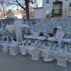 Concrete Statue Variety,  Firm On The Price 