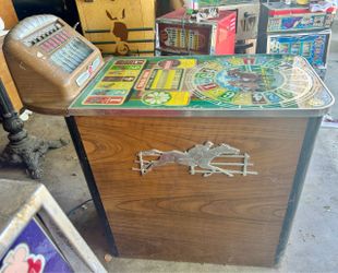 Vintage Buckley Track Odds Horse Racing Machine – 1940s OBO