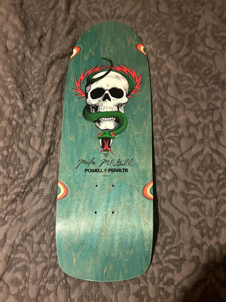 Powell Peralta Mike Mcgill Skull & Snake Reissue Skateboard Deck