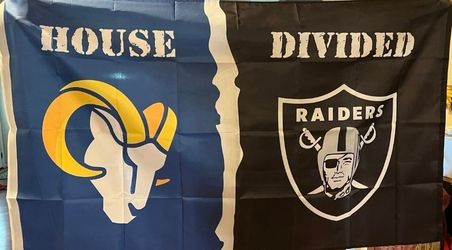 Raiders Rams Flag 5ftx3ft $20 Ea Firm On Price
