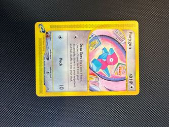 Porygon Pokémon Card 103a/147