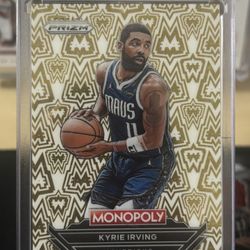 2024-25 Panini Prizm NBA Monopoly Kyrie Irving White Millionaire- CASE HIT!