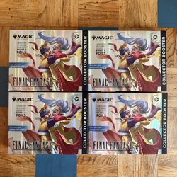 Magic The Gathering Final Fantasy Collector Booster Pack 