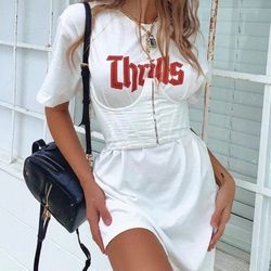 Princess Polly Underbust Corset White