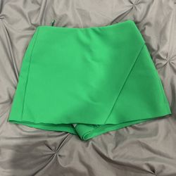 Zara Green Skort 