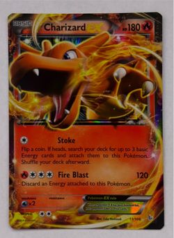 Charizard EX 11/106 Flashfire 2014 Holo Rare Pokémon TCG Card English