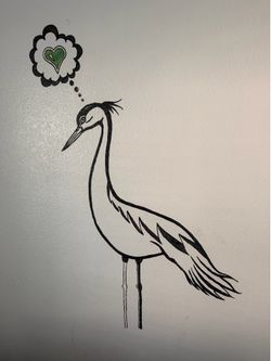 House Wall Drawing