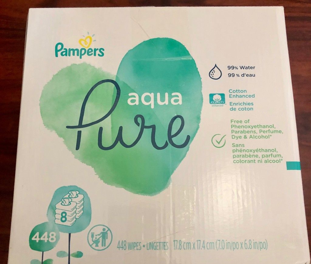Pampers Pure Wipes
