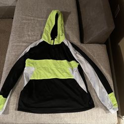 CSG Quarter Zip Neon, Black, White Jacket