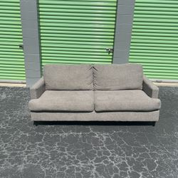 (Free Delivery) Mid Century Modern Sofa Couch Gray