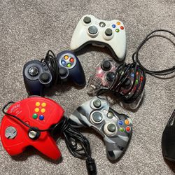 Pc. n64. Xbox 360 Controllers 