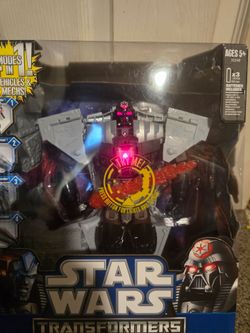 Star wars transformers darth vader to star destroyer