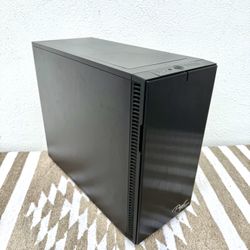Fractal Design Define R6 Black Mid Tower PC Case With 3 Installed Fans