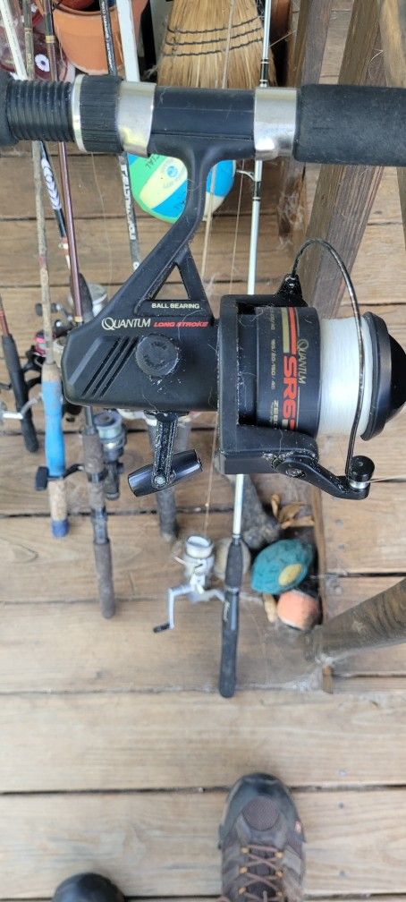 Quantum Reel And Rod Catfish Pole New