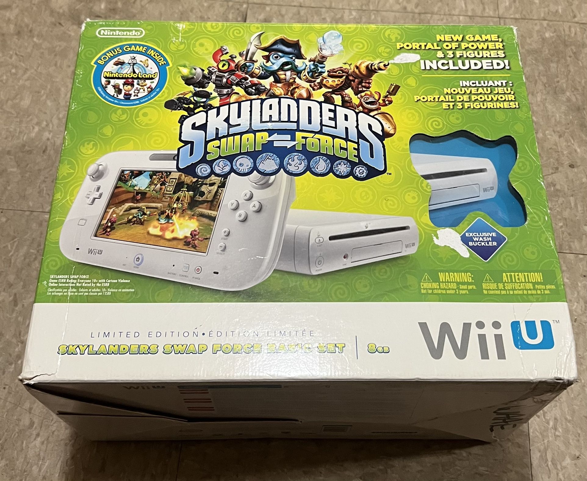 Nintendo Wii U Limited Edition Video Game Console Box Only!