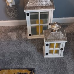 Siver&white Lanterns 