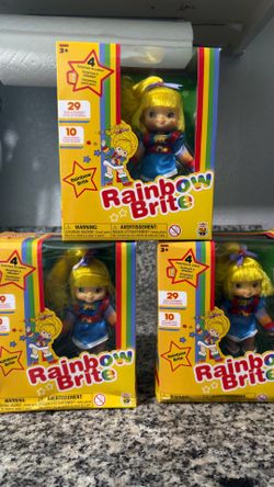 Rainbow Bright 5.5 inch posable doll