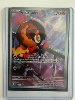 2025 Pokemon Charcadet Promo 022 POKEMON CENTER STAMP NM/M