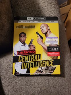 Central Intelligence 4K DVD Blu-ray