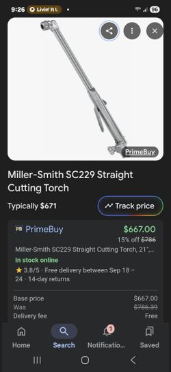 SMITH TORCH MODEL.SC229. BFH