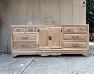 Gorgeous white wash French provincial dresser,console or credenza