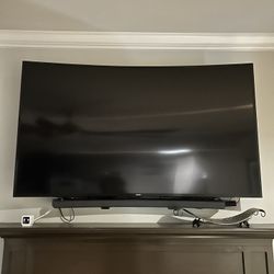66” Curved Samsung Smart TV