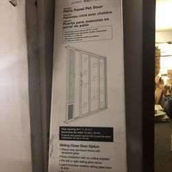 Patio Panel Pet Door