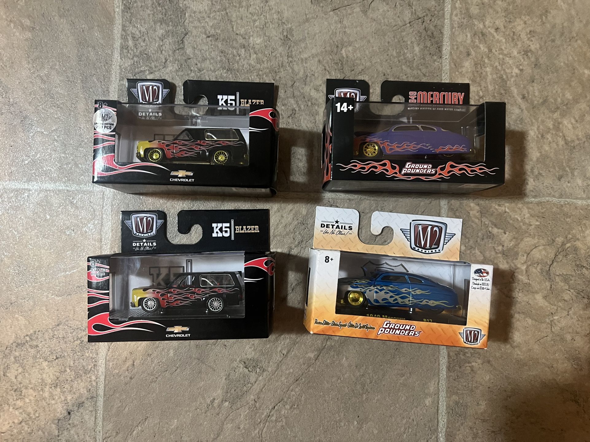 M2’s 1/64 With 3 Chases