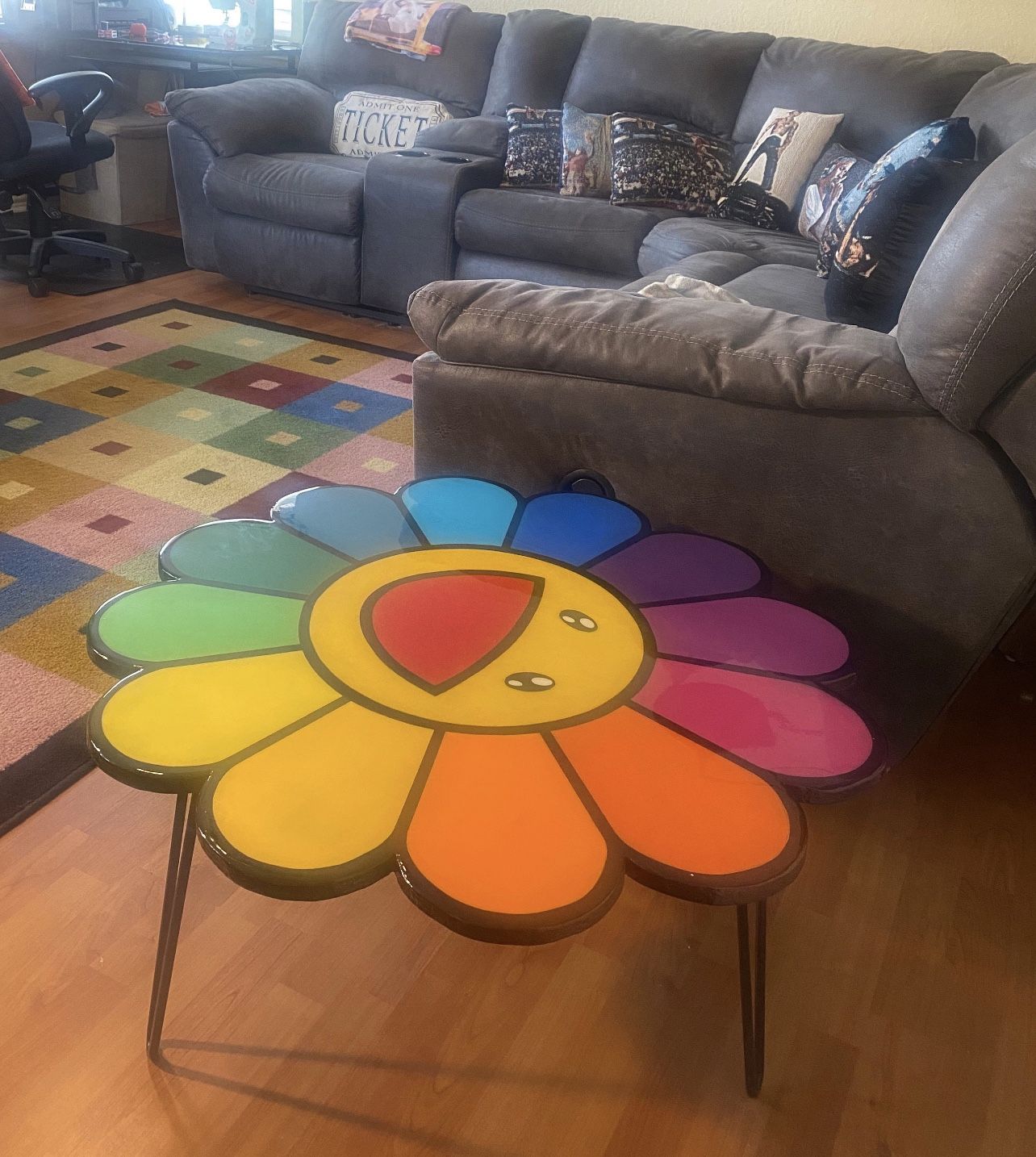 Custom Takashi Murakami  Table 
