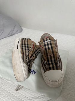 Burberry Vintage Check Low-Top Sneakers