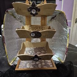 Md 4 Tier Table top Shelf 