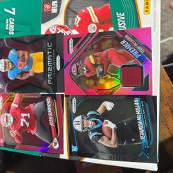 NFL PRIZM CARDS 2025