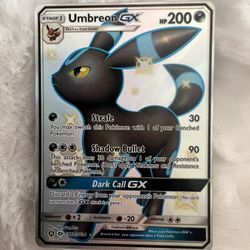 Umbreon GX Hidden Fates Shiny Vault Holo 💎Minty💎