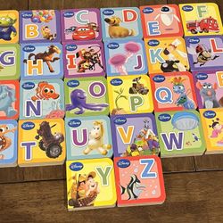 Disney Pixar Alphabet Book Blocks Board Books 26