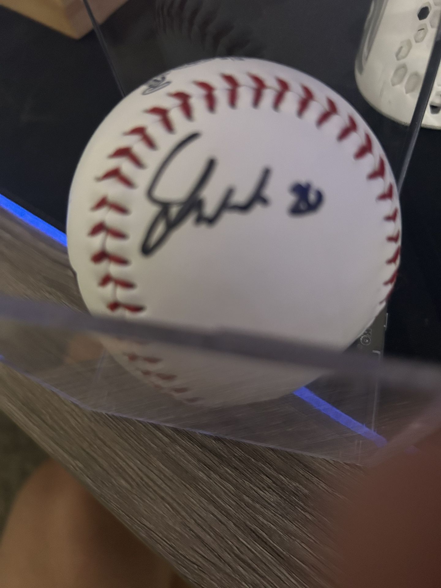 autographed jarred walsh ball