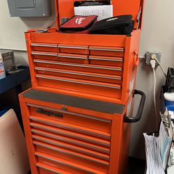 Snap on Tool Box  (Electric Orange)