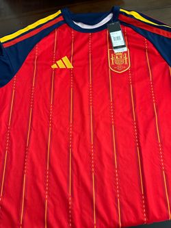 Spain adidas team jersey