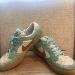 Nike SB Force 58 Skate Shoes Men's 13 Teal/White/Gum ā DV5477-302